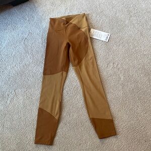 Lululemon Nulu Colour Block High-Rise Tight 25" NWT